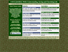 Tablet Screenshot of cougarhill.info